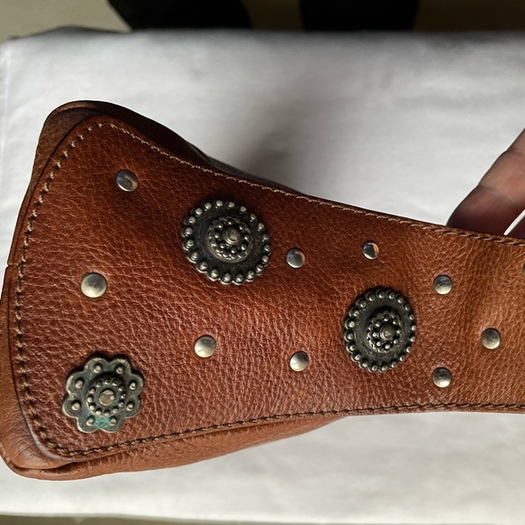 EUC COUTURE DONALD J PLINER HANDBAG. Brown. Leather - Picture 7 of 13